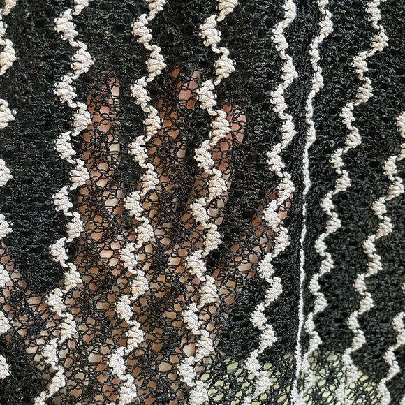 CowGirl Up. Size medium sheer sequined sweater - Picture 4 of 5